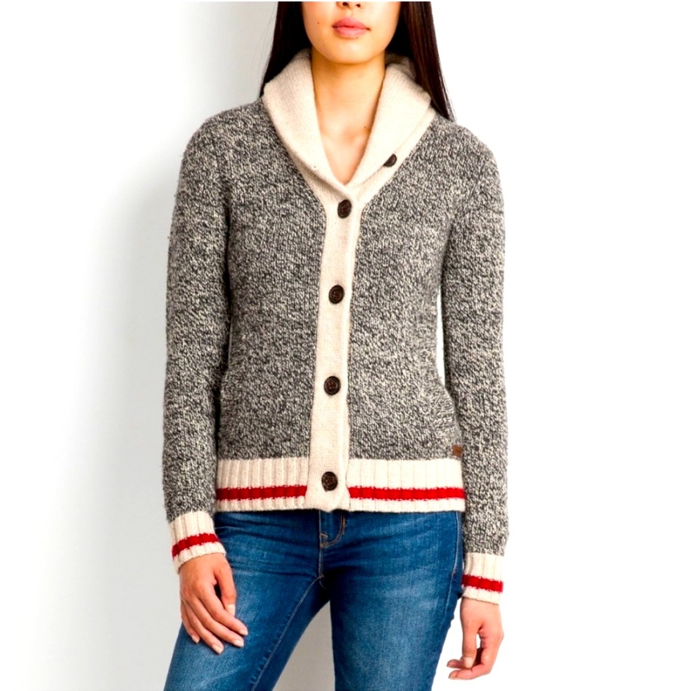 Roots Cabin Original Womens XS cardigan sweater